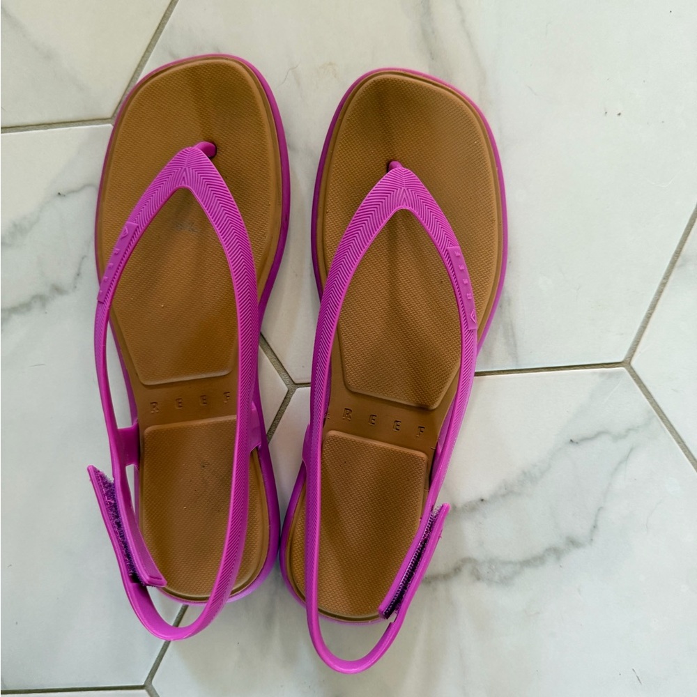 Women’s Pink Slingback Flip Flop Sandals